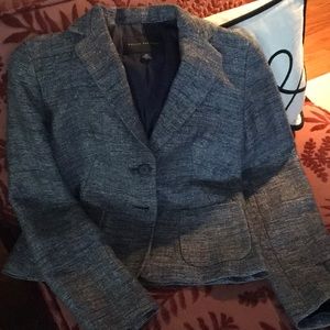 Banana republic xs blue tweed  jacket